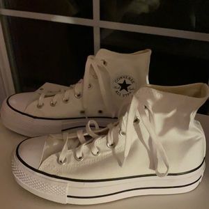 Hightop Platform White Converse